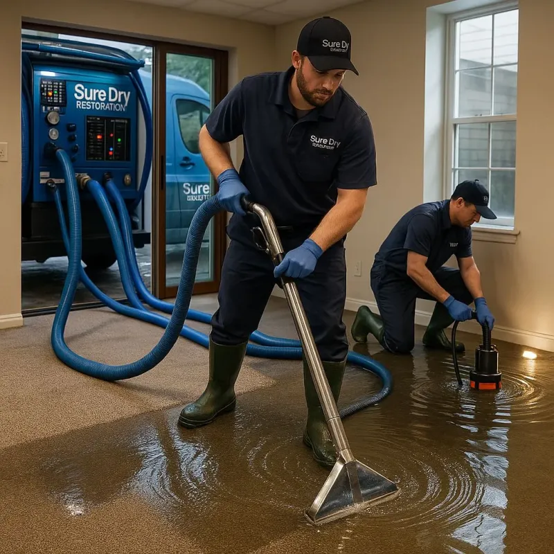 Water Extraction and Removal process in Bridgeport, CT
